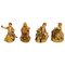 German Dresden Porcelain Figurines in Overglaze Technic, Early 20th Century, Set of 4, Image 1