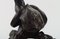 Figura en forma de marinero de bronce claro de Just Andersen, años 30, Imagen 5