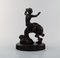 Figurine en Bronze Clair en Forme de Seaboy par Just Andersen, 1930s 3