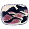 Plato Alaska de cerámica decorado con peces de Kate Maury, 2001, Imagen 1