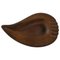 Large Teardrop Shaped Ceramic Dish in Brown Shades by Gunnar Nylund for Rörstrand, 1960s, Image 1
