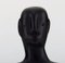 Standing Man on Base Carved in Wood of Naivist Folk Art from Haiti 5