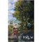 Dipinto ad olio Park Landscape on Canvas, XX secolo, Immagine 1