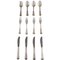 Danish Silver Cutlery from Cohr, 1958, Set of 12 1