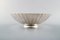 Large Art Deco Sterling Silver Bowl in Fluted Style from Georg Jensen, 1940s 2