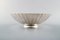 Large Art Deco Sterling Silver Bowl in Fluted Style from Georg Jensen, 1940s, Image 2
