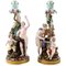 Antique Candleholders from Meissen, Set of 2 1