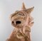 Sculpture Colossal Figure of Cat par Helge Christoffersen 5