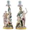 Candleholders from Meissen, 20th Century, Set of 2 1