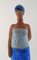 Grande Sculpture d'Enfant Portant par Lisa Larson pour Gustavsberg, 20ème Siècle, Suède 5