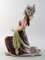 Figurina orientale Sumatra ballerina 1208 di Dahl Jensen, Danimarca, anni '30, Immagine 4