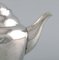 Antique Teapot in Hammered Silver with Handle in Ebony from Georg Jensen, Image 4