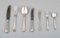 Silver Cutlery from Cohr, 1948, Set of 35 2