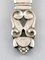 Fourchette à Poisson Acorn Georg Jensen en Argent Sterling, 1940s, Set de 8 3