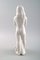 White Glazed Figurine of a Girl with Ca by Harold Salomon for Rorstrand, Image 2