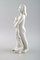 Weiß Glasierte Figurine eines Mädchens mit Ca von Harold Salomon für Rorstrand 3