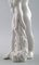 White Glazed Figurine of a Girl with Ca by Harold Salomon for Rorstrand 6
