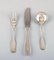 Hans Hansen Silver Cutlery Susanne in Sterling Silver, 20th Century, Set of 18 2