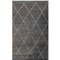 Hand-Knotted Beni Ourain Moroccan Tribal Rug Made of Grey Wool 1