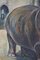 Olio di ippopotamo su tela di Pierre Noyelle, Immagine 4