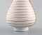 Grand Vase Surréaliste en Céramique par Wilhelm Kage pour Gustavsberg 5