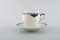 Royal Copenhagen Blue Painted Princess, Coffee Cups with Saucers, 1970s, Set of 14 2
