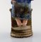 Girl with Flowers in Glazed Ceramic by Lisa Larson for Gustavsberg 5