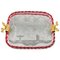 Italian Murano Art Glass Rectangular Tray with Mirror Coating 1