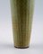 Hand Art Pottery Vase with a Narrow Neck by Berndt Friberg, 1964, Image 3