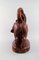 Large Glazed Stoneware Figure by Gertrud Kudielka for Hjorth Bornholm, 1940s 6