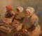 Fishermen's Wives Oil on Canvas by S. C. Bjulf, 1930s 2