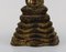 Großer Buddhas Buddha aus patinierter Bronze, 19. Jahrhundert 3