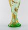 Große Jugendstil Vase aus Mundgeblasenem Glas, Montjoye, Frankreich, 1880er 4