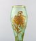 Große Jugendstil Vase aus Mundgeblasenem Glas, Montjoye, Frankreich, 1880er 3