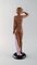 Goldscheider Art Deco Figure of Nude Woman in Partially Glazed Red Clay 3