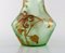 Große Jugendstil Vase aus Mundgeblasenem Glas, Montjoye, Frankreich, 1880er 4