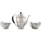Jens Sigsgaard Silver Coffee Service, 1930s, Set of 3, Image 1