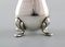 English Pepper Shaker in Silver, Late 19th Century, Imagen 4