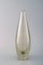 Finnish Art Glass Spiral Vase Decorated by Mikko Helander for Humppila Glass, Image 3