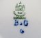 Tasses à Mocca Bleues avec Soucoupes de Bing & Grondahl, 20ème Siècle, Set de 8 5