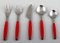 Stainless Steel Cutlery by Henning Koppel for Strata, 1970s, Set of 20 2