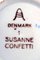 Butter Patrs Susanne Jaune Confetti de Royal Copenhagen, 20ème Siècle, Set de 5 3