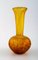 Emile Gallé Style Art Glass Vase in Yellow Shades, 20th Century, Image 2