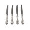 Hallberg's Goldsmiths Ltd Olga Lunch Knives, 1946, Set of 4 1