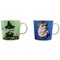 Arabia Finland Cups in Porcelain with Motifs from ''Moomin'', Late 20th Century, Set of 2, Image 1