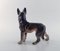 Porzellan Modell 1089 Schäferhund Figur von Dahl Jensen 5