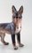 Porcelain Model 1089 German Shepherd Figurine by Dahl Jensen, Image 3