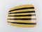 Striped Tropik Dish in Glazed Ceramic from Gabriel Keramik, Sweden, 1950s, Image 2