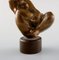 Figuras de mujeres desnudas de bronce patinado. Juego de 2, Imagen 8