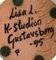 Lisa Larson Candlesholder for Gustavsberg Santa on Skates in Glazed Stoneware, Image 6